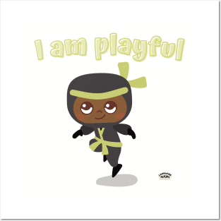 I am playful Posters and Art